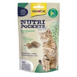 GIMCAT NUTRI POCKETS 60g INSEKT+ CATNIP